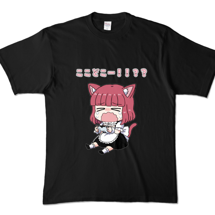 カラーTシャツ - XL - ブラック (濃色)