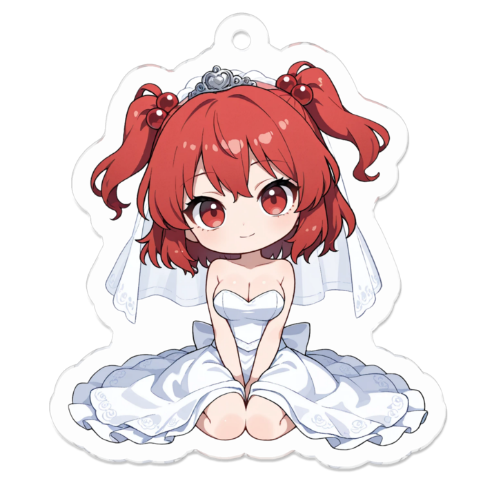 アクリルキーホルダー - 50 x 50 (mm)(キャラのみ)