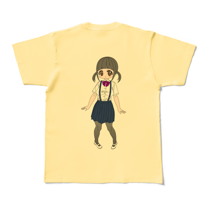 カラーTシャツ - M - ライトイエロー (淡色)(1)