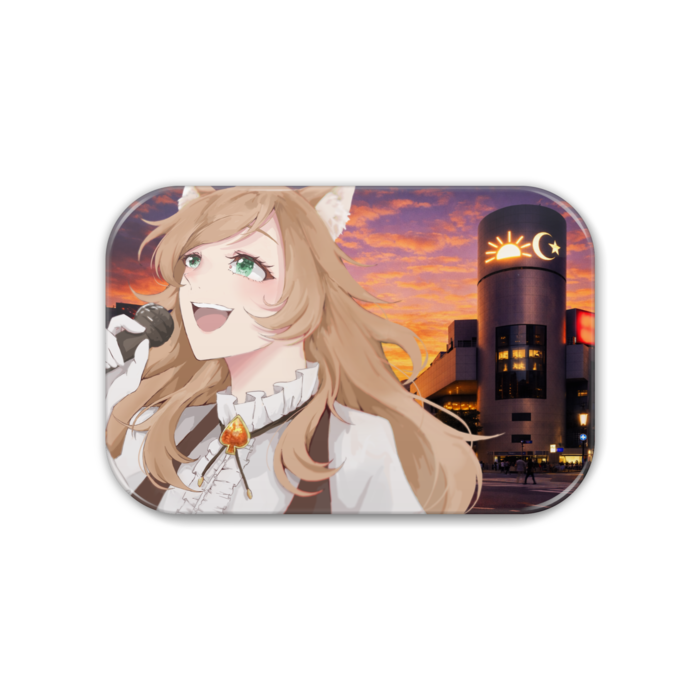 缶バッジ - 角丸 76x51mm