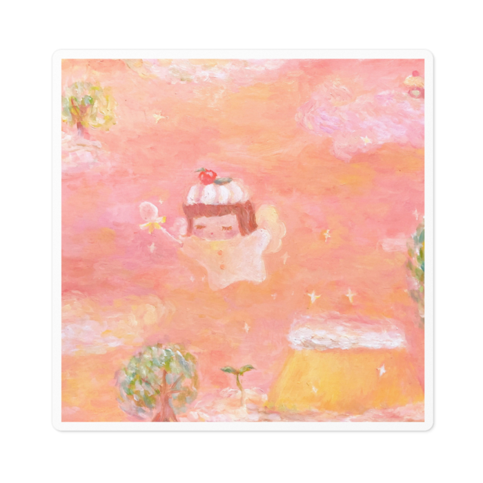 ステッカー - 100 x 100 (mm)