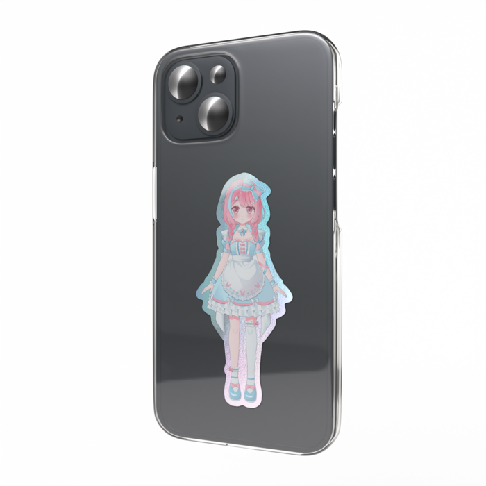 オーロラスマホステッカー - 縦