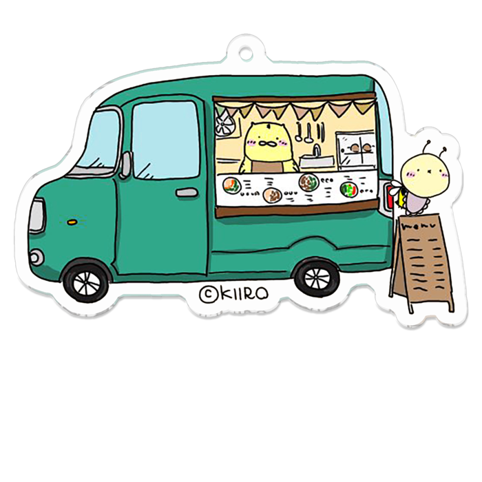 アクリルキーホルダー - 70 x 70 (mm)