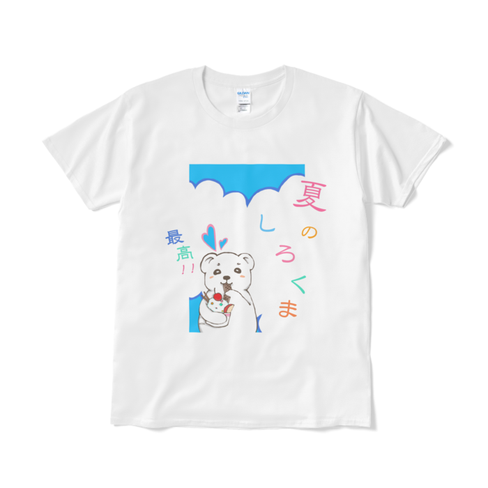 Tシャツ - L - ホワイト