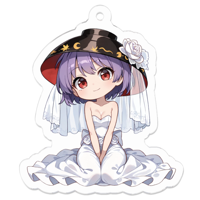 アクリルキーホルダー - 50 x 50 (mm)(キャラのみ)