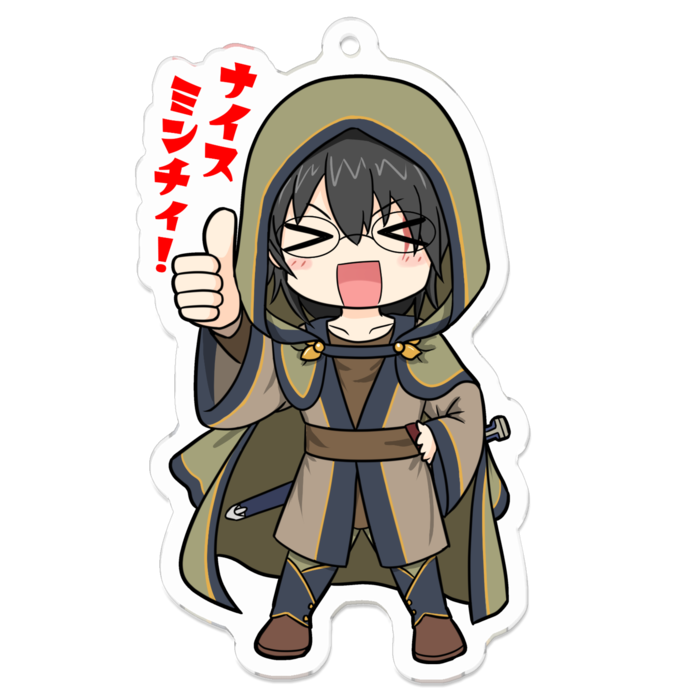 アクリルキーホルダー - 70 x 70 (mm)