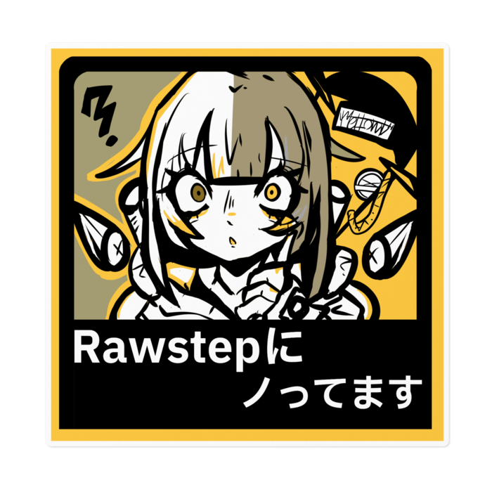 ステッカー - 160 x 160 (mm)