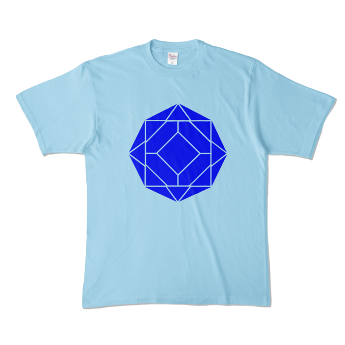 カラーTシャツ - XL - ライトブルー (淡色)