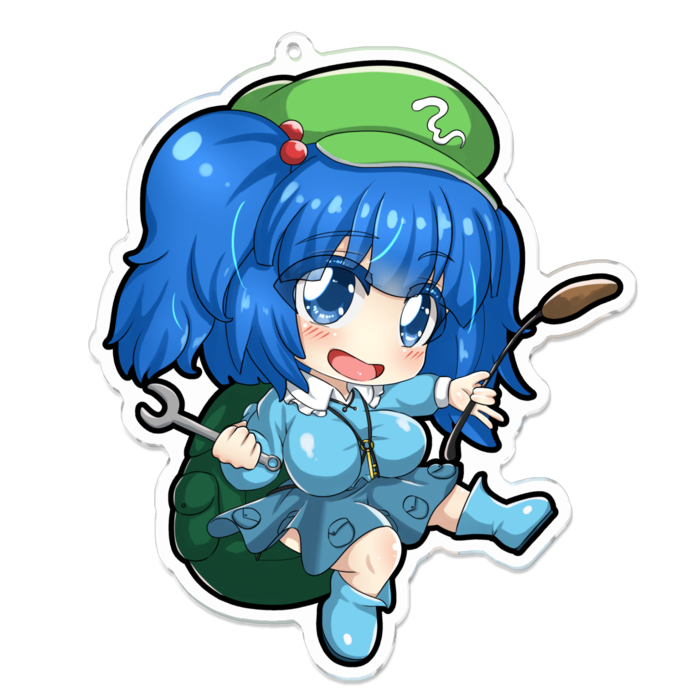 アクリルキーホルダー - 100 x 100 (mm)