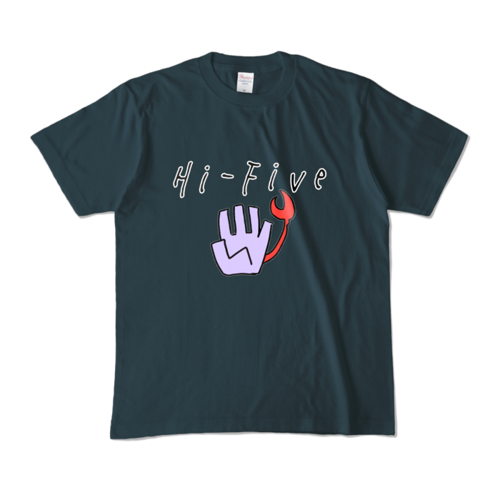 カラーTシャツ - M - デニム (濃色)