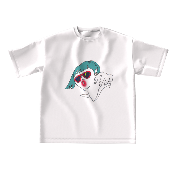 ビッグシルエットTシャツ - L - 正面