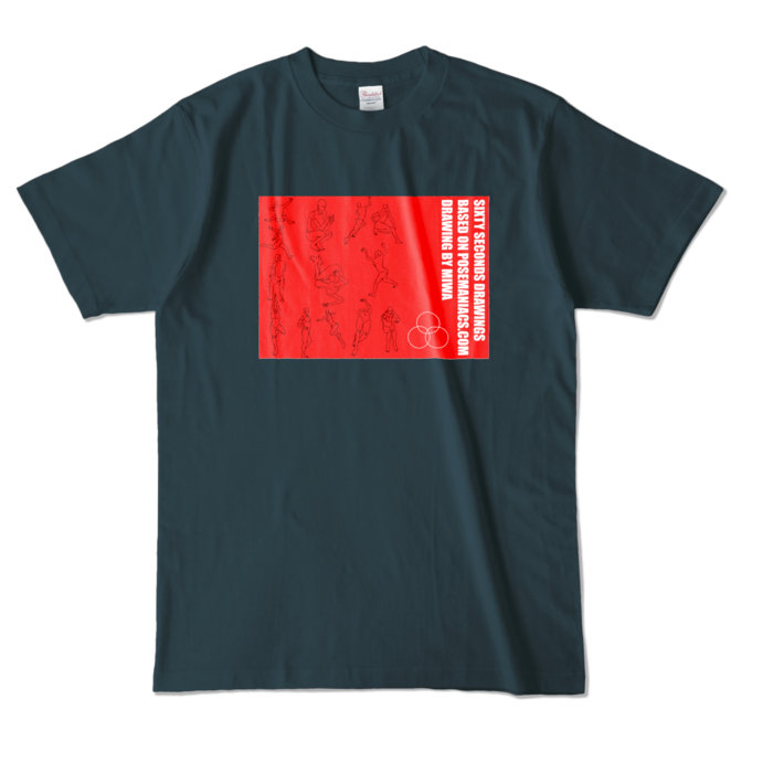 カラーTシャツ - L - デニム (濃色)