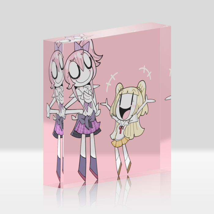 アクリルブロック - 100x100mm