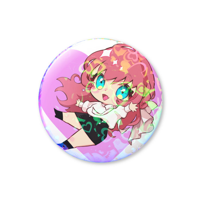 ホログラム缶バッジ - 56mm