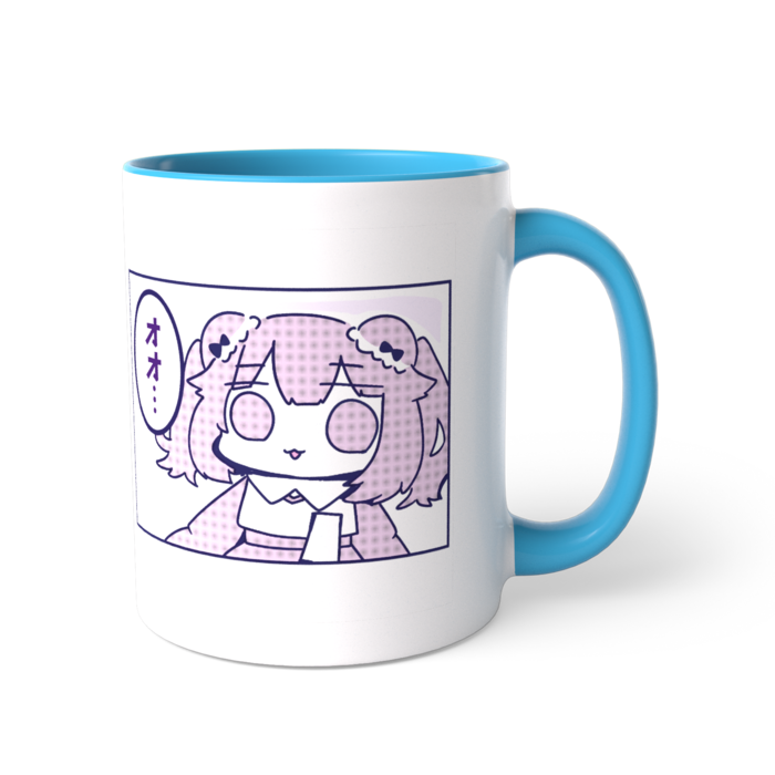 ツートンカラーマグカップ - 直径 8.2cm / 高さ 9.5cm