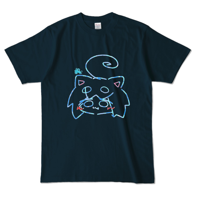 カラーTシャツ - L - ネイビー (濃色)