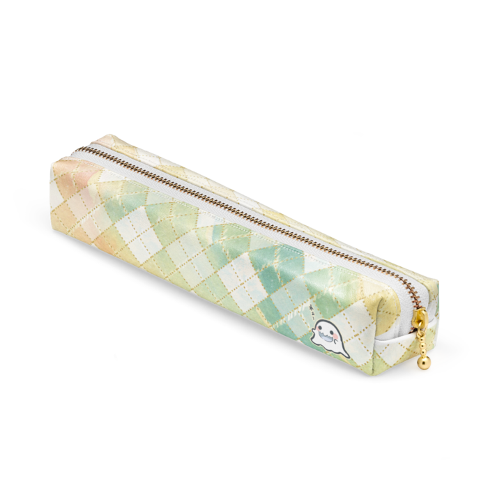 ペンケース - 20 x 4 x 4cm - ホワイト