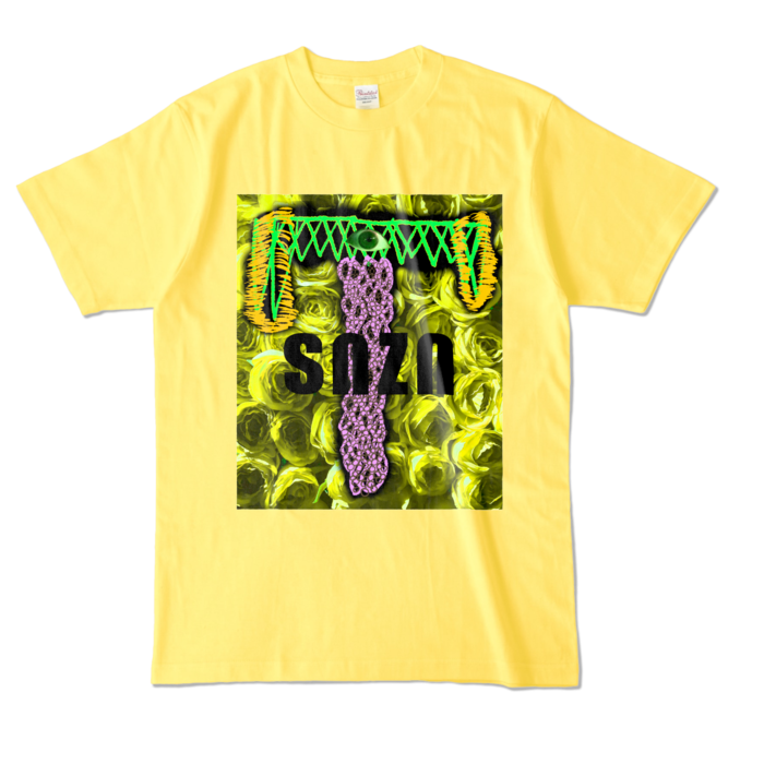 カラーTシャツ - L - イエロー (濃色)