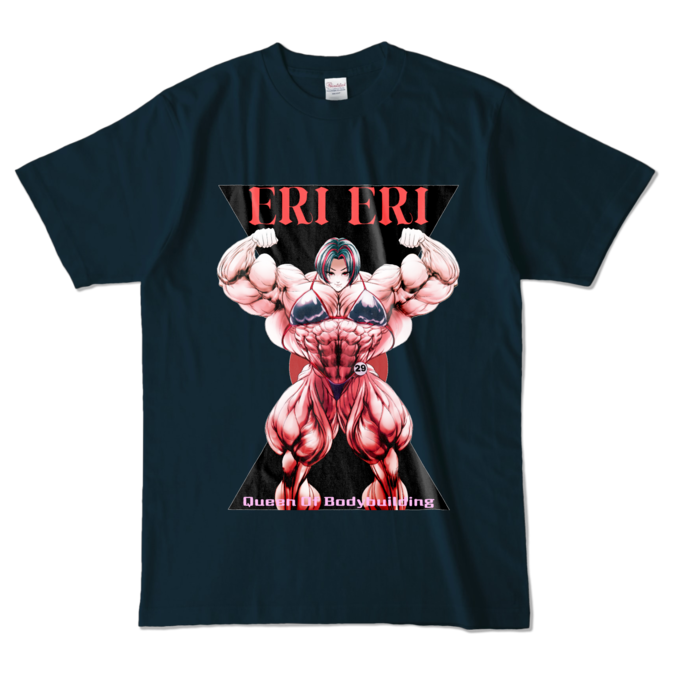 カラーTシャツ - L - ネイビー (濃色)