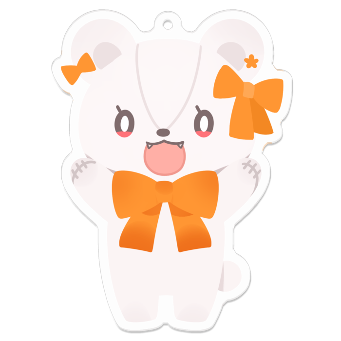 アクリルキーホルダー 70x70mm