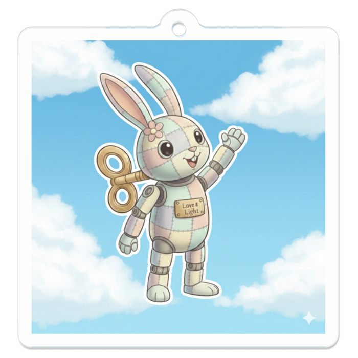 アクリルキーホルダー - 50 x 50 (mm)