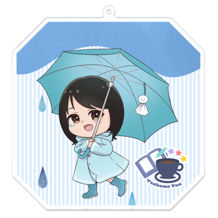 アクリルキーホルダー - 100 x 100 (mm)