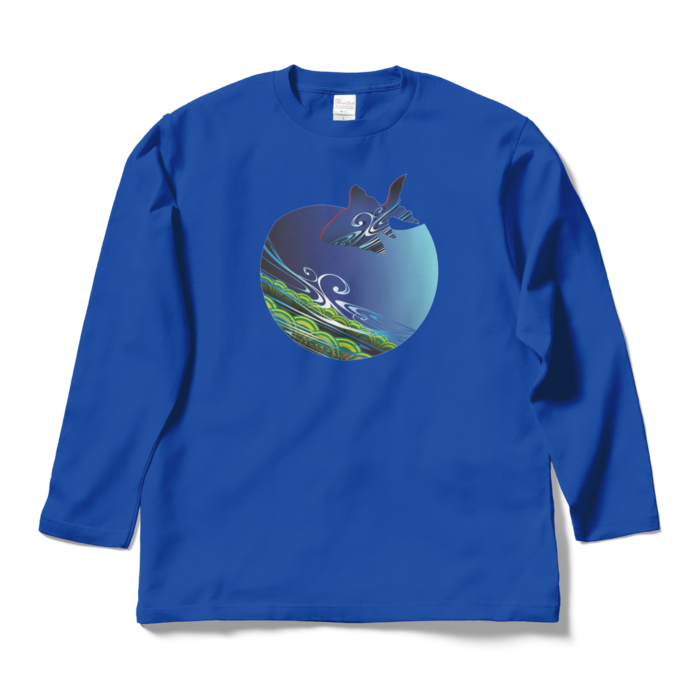 ロングスリーブTシャツ - L - ロイヤルブルー