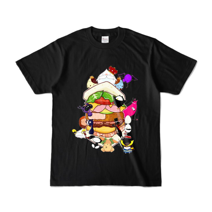 カラーTシャツ - S - ブラック (濃色)