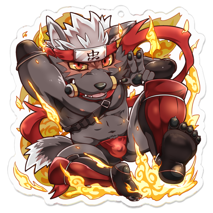 アクリルキーホルダー - 70 x 70 (mm)