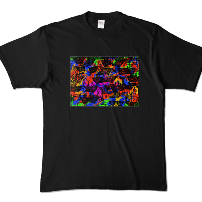 カラーTシャツ - XL - ブラック (濃色)