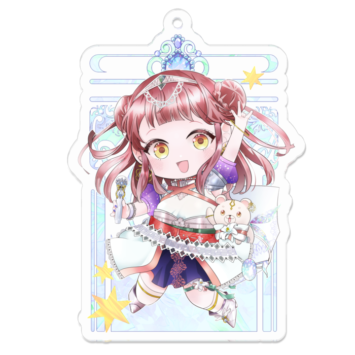 アクリルキーホルダー - 70 x 70 (mm)