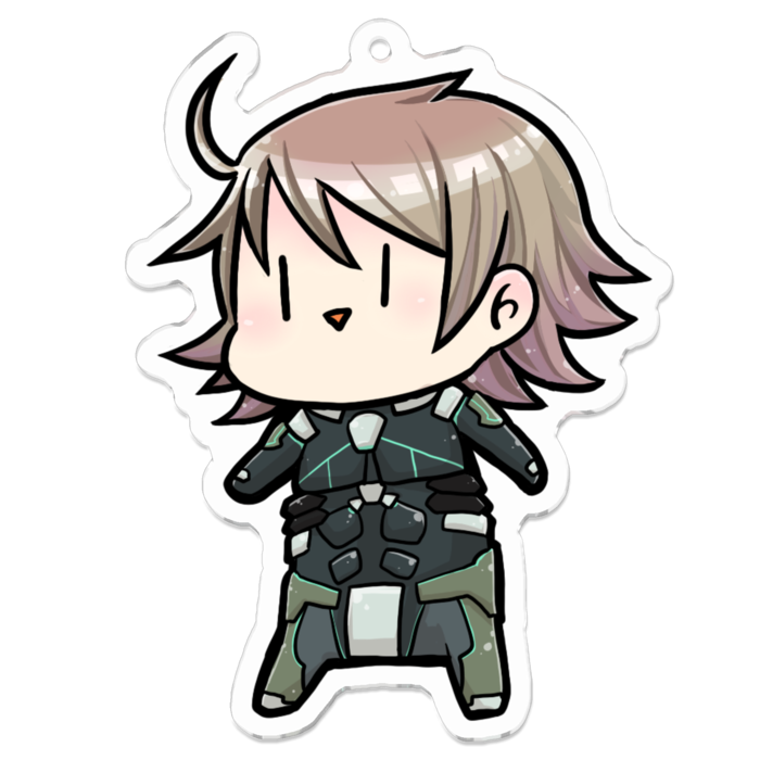 アクリルキーホルダー - 70 x 70 (mm)