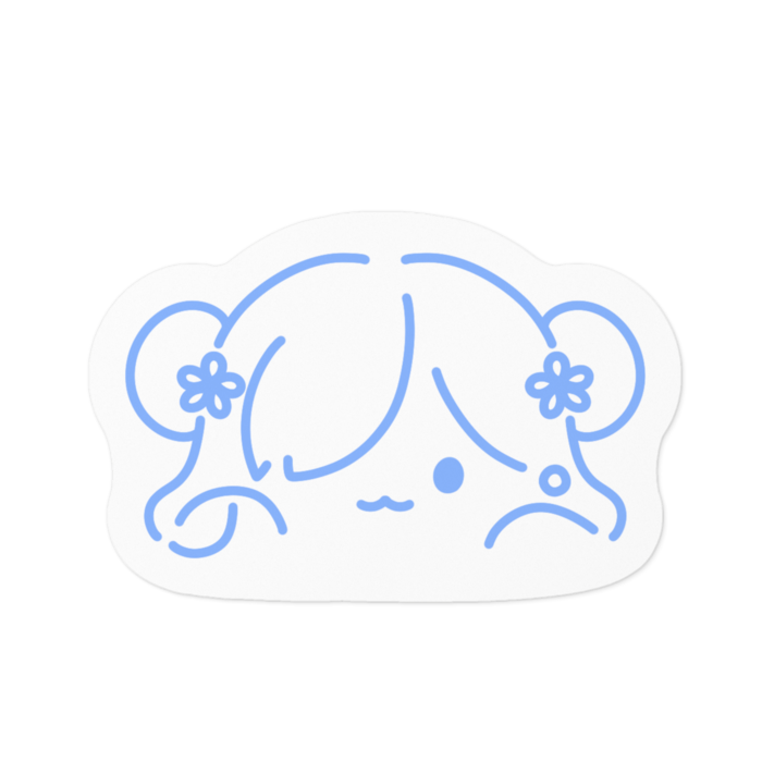 ステッカー - 100 x 100 (mm)