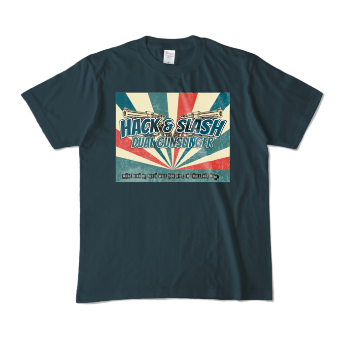 カラーTシャツ - M - デニム