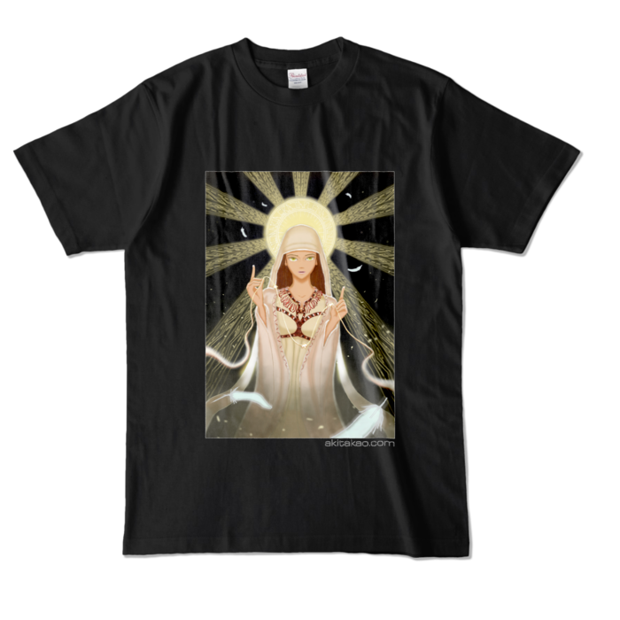 カラーTシャツ - L - ブラック (濃色)