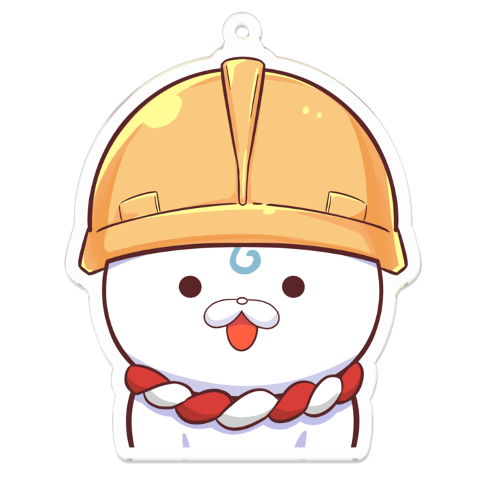 アクリルキーホルダー - 70 x 70 (mm)(1)