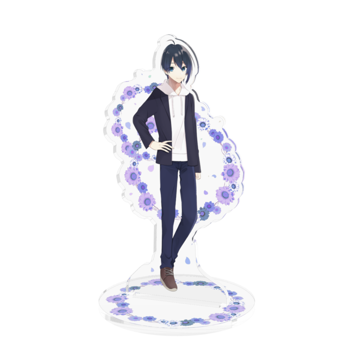 アクリルフィギュアB 背景あり - 100x100mm