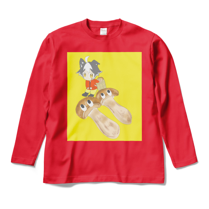ロングスリーブTシャツ - M - レッド