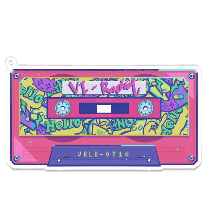 アクリルキーホルダー - 100 x 100 (mm)