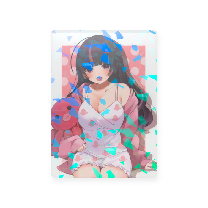 ［クリスタル］プラスチックカード - トレカ（63 × 88mm）