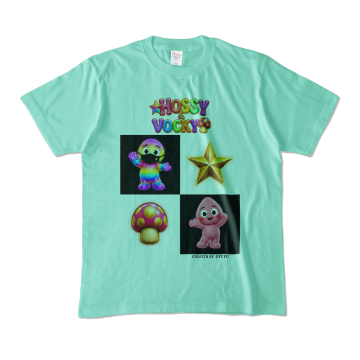 カラーTシャツ - M - アイスグリーン （淡色）