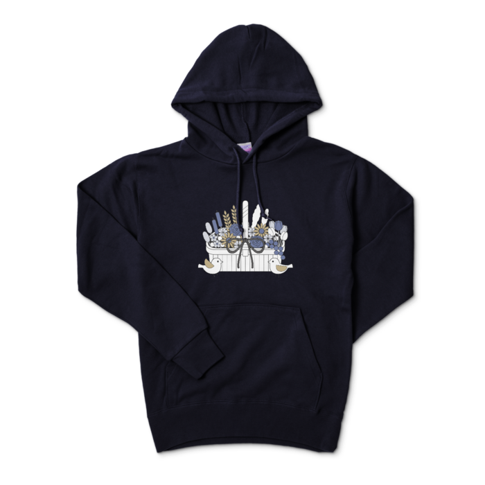 プルパーカーA　紺色　S