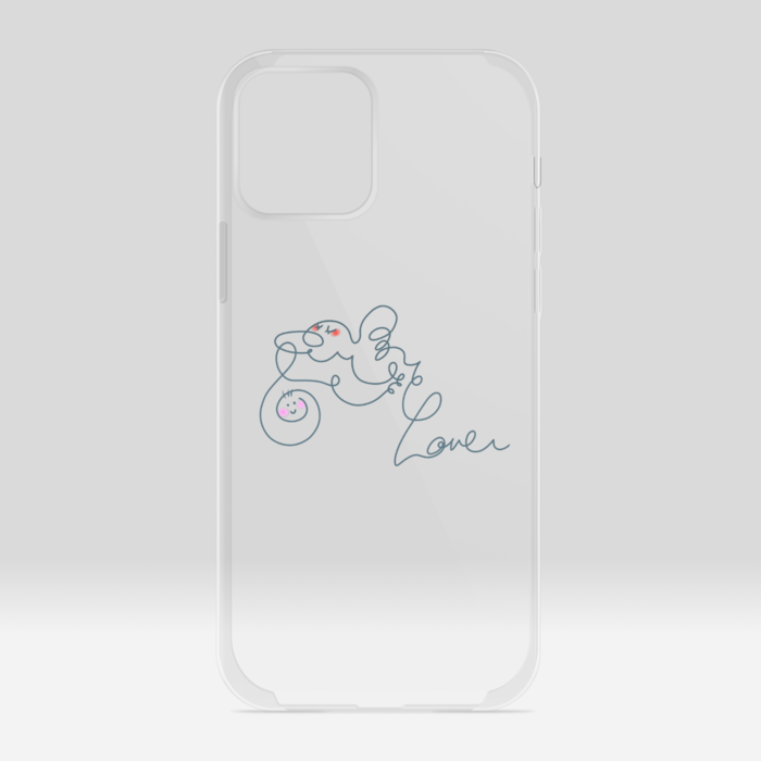 クリアiPhoneケース - iPhone12 / 12 Pro