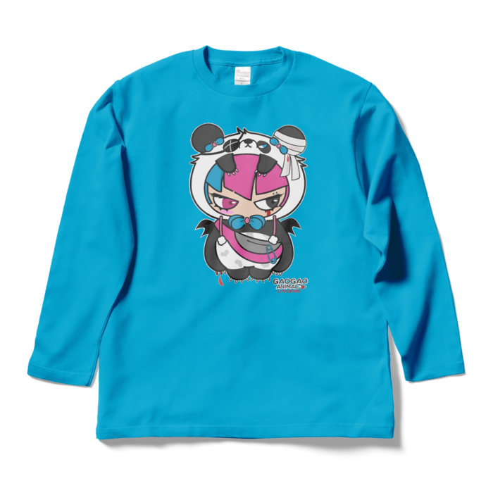 ロングスリーブTシャツ - L - ターコイズ