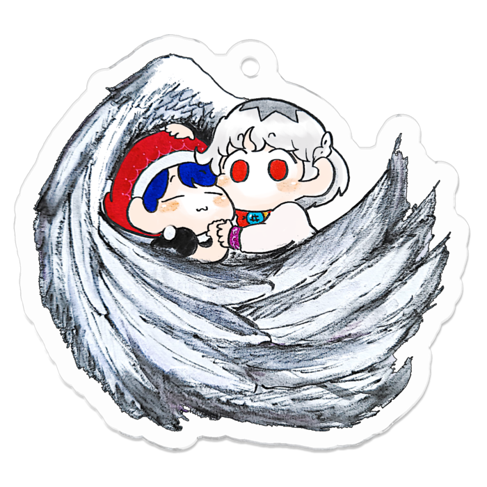 アクリルキーホルダー - 50 x 50 (mm)