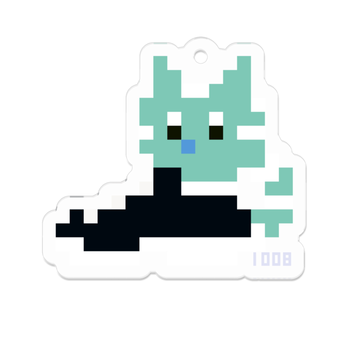 アクリルキーホルダー(コーティング) - 50 x 50 (mm)