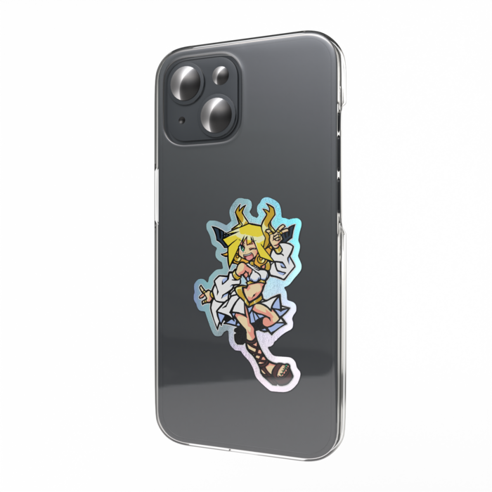 オーロラスマホステッカー - W55 × H91mm 以内