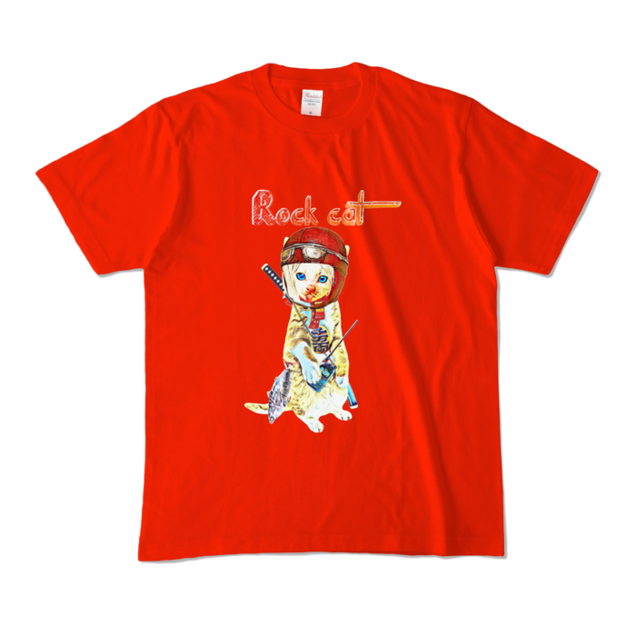 カラーTシャツ - M - レッド (濃色)