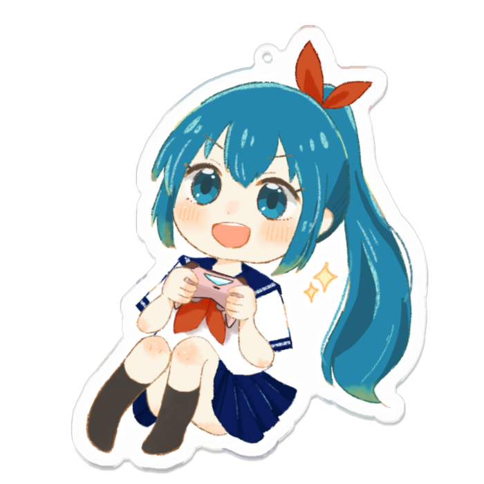 アクリルキーホルダー - 100 x 100 (mm)