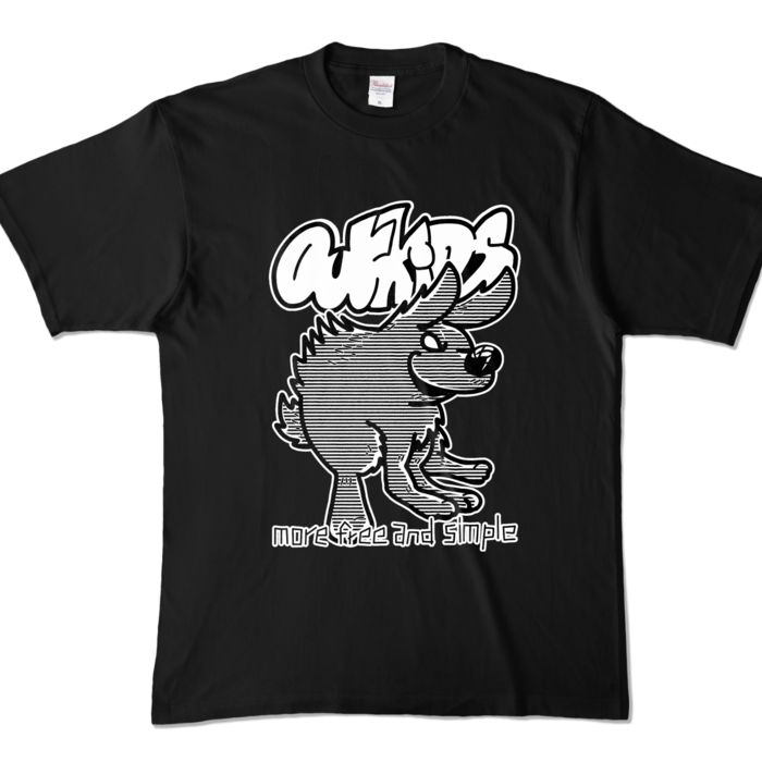 カラーTシャツ - XL - ブラック (濃色)